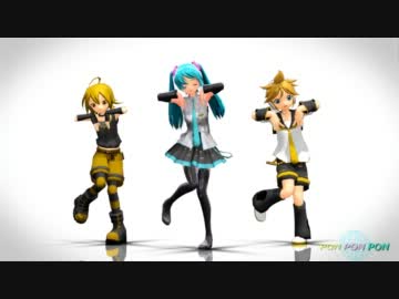【MMD】きゃりーぱみゅぱみゅPONPONPON【モーション配布】