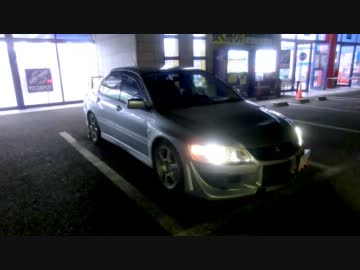 【車載】虎丸のプチ痛車で雑談ドライブ　其の八【初夜撮】