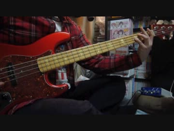 [ベース動画] ゆるゆり フル パジャマ旅行 [弾いてみた]