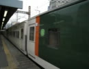 185系と700系の並走