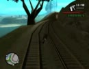 GTASA 初期状態で無理矢理ほかの街行くとこうなる