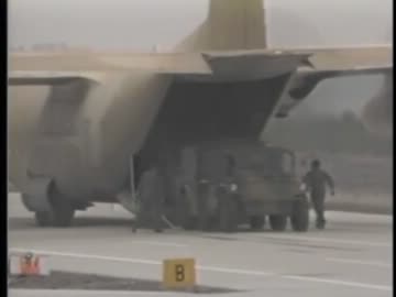 【西ドイツ】　高速道路を使った航空機の離着陸訓練　【緊急離着陸場】