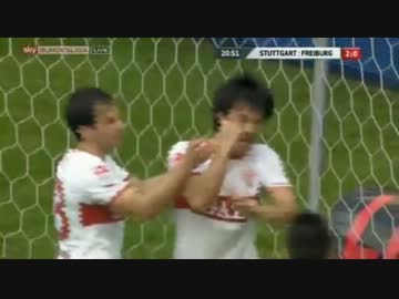 ３試合連続ゴールで今季７得点目を記録した岡崎慎司　