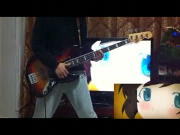 【TAB有】偽物語 OP3 白金ディスコ を スラップ演奏して見た