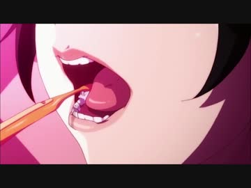 偽物語 歯磨き火憐 白金ディスコ キャプ ニコニコ動画