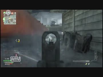 Xbox360 COD MW3　枯れた声で実況プレイ〜MG36の本気〜