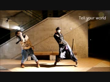【手拭いプリン】Tell Your World踊ってみた【だむ】