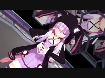 【MMD】自作モデルでBad Apple!!【結月ゆかり】