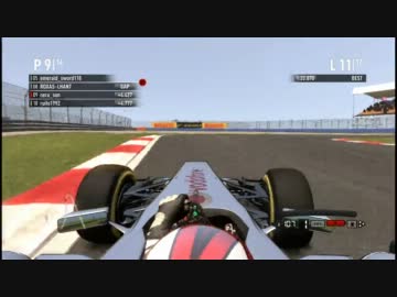 F1 2011 ランク戦 Season4 F4Cクラス　Rd.5インドGP決勝　ねるそん視点