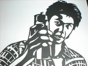 【切り絵】ＭＯＣＯ’Ｓキッチンのオリーブオイルドヤァもこみち