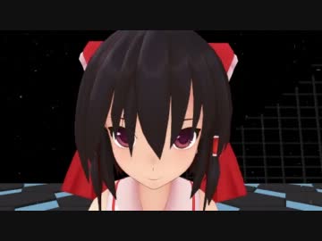 【MMD】霊夢さんが千本桜を舞って下さいました！