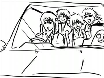 攘夷の戦争前夜(笑)【手書き金魂】