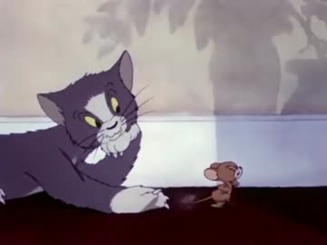 トムとジェリー　第１話　「Puss Gets the Boot」