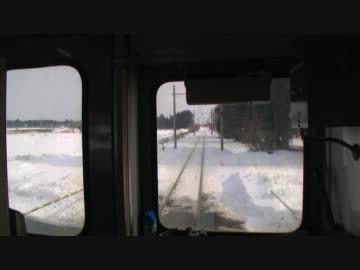 【前面展望】七百駅前後【十和田観光電鉄②】