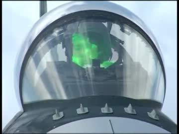 グアムでの空自 F-２戦闘機