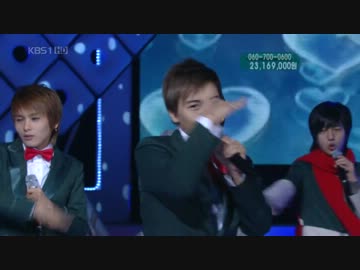 [高画質HD] 071222 Super Junior - 初雪が降ってくる