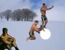 本格的♂雪遊び