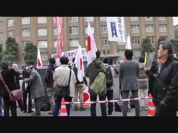 【朝鮮学校無償化】文科省包囲人間の腐りへのカウンター4【在特会】