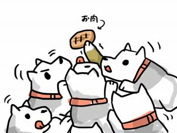●狼と暮らすMinecraft●　3わん