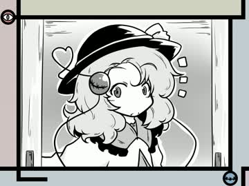 【東方手書き】色想感【4コマ】