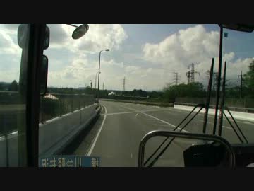 【前面展望】JRバス　横川ー軽井沢②【横軽線】