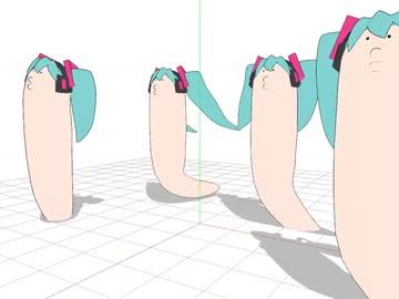 【MMD】びょーんミク【モデル配布】