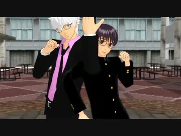 【MMD銀魂】銀八と新八でトゥインクル×トゥインクル