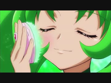 キュアマーチ変身シーン 