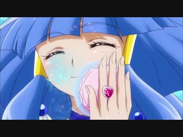 キュアビューティ変身シーン 