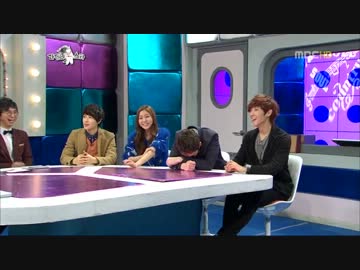 120222 SJ ラジオスター ② 6人でSuper Junior