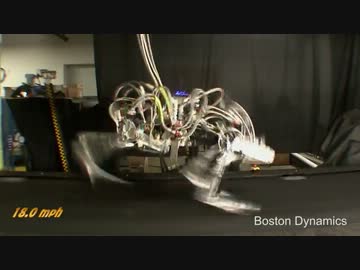 高速で走る四足歩行ロボット　Cheetah Robot