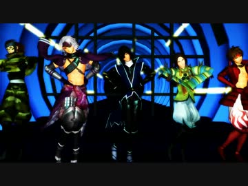 【戦国BASARA】なんだかかっこよさげにパイレンジャー。【MMD】