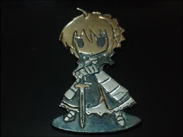 【Fate】セイバーのシルバーアクセサリの様なものを作ってみた【銀細工】