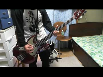 凛として時雨　DISCO FLIGHTをベースで弾いてみた