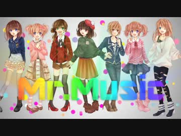 【天使７人で】　Mr.Music　歌ってみた　【オリジナルＰＶ】