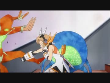 ビッキーが親友の歌をBGMに戦います