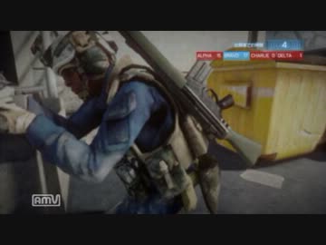 【BF3】 2chほぼハンドガン縛り部屋 その２ 【分隊デスマッチ】