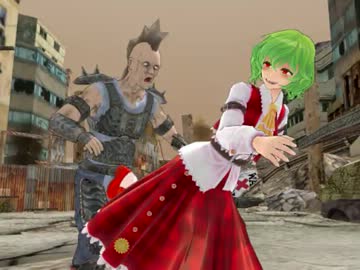 [ 東方MMD]東方右神拳予告ムービー[GODHAND]