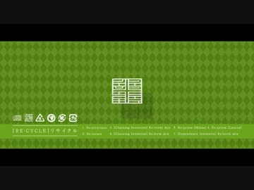 【CD】「RE:CYCLE / リサイクル」セルフRemix&インスト曲集 ft.初音ミク