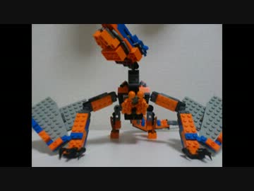 Lego Tigerex レゴでティガレックス作ってみた Mh3g レゴ モンハン ニコニコ動画