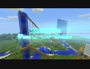 【Minecraft】別荘前にジェットコースター作ったよー