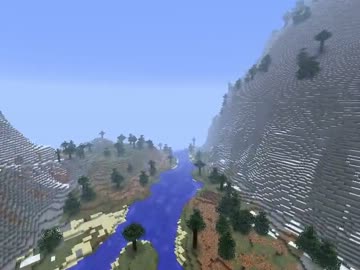 Minecraft1 2 3 Skyrim地形再現mod Skyrimterrain Skyrim ニコニコ動画