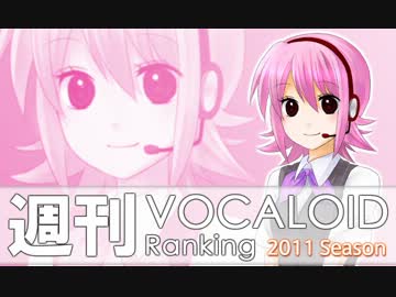 週刊VOCALOIDランキング　#188～#191 Result