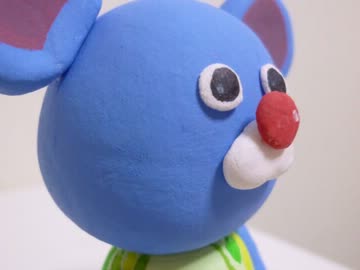 【REFLEC BEAT limelight】パステルくんを紙粘土で作ってみた