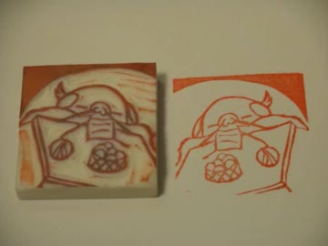 【手作り】消しゴムはんこ作ってみた【はんこ】