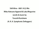 【初音ミクAppend】【巡音ルカ】Still Alive (0001 A.Q. Mix)【オリジナル】