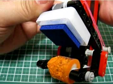 コロコロ消しハンをコロコロしてみた