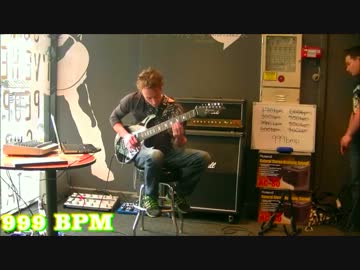 【999BPM】元世界最速ギタリストが弾く『熊蜂の飛行』【秒速66音】 