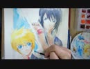 【アナログ】水彩でユーリとフレンを描いてみた。【TOV】
