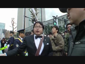 【在特会】反天連への抗議後経産省前反原発テントへ2【3月11日】